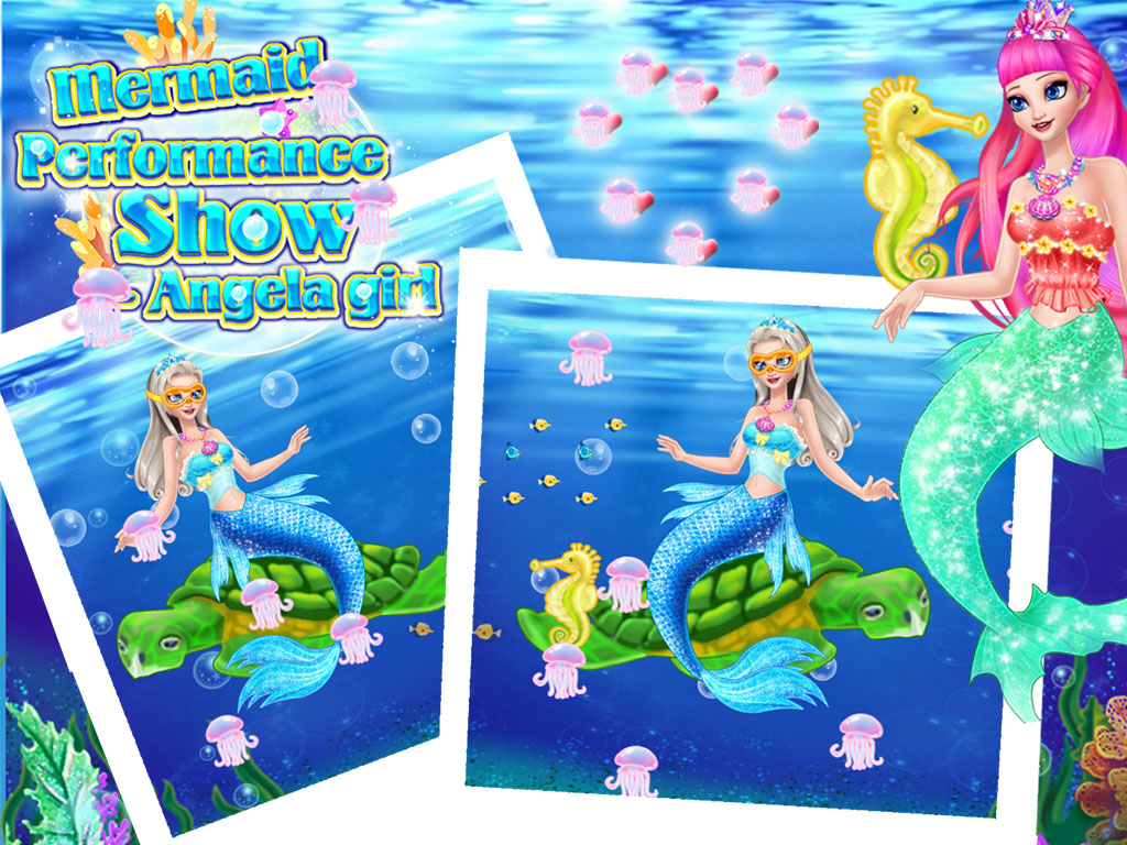 Princess Angela Mermaid Performance Show