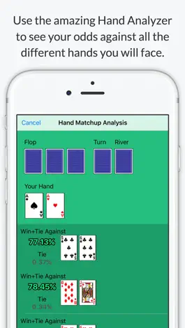 Game screenshot Texas Holdem Poker Odds Calculator - Calculate chances to win apk