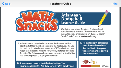 Screenshot #2 pour Math Snacks Video