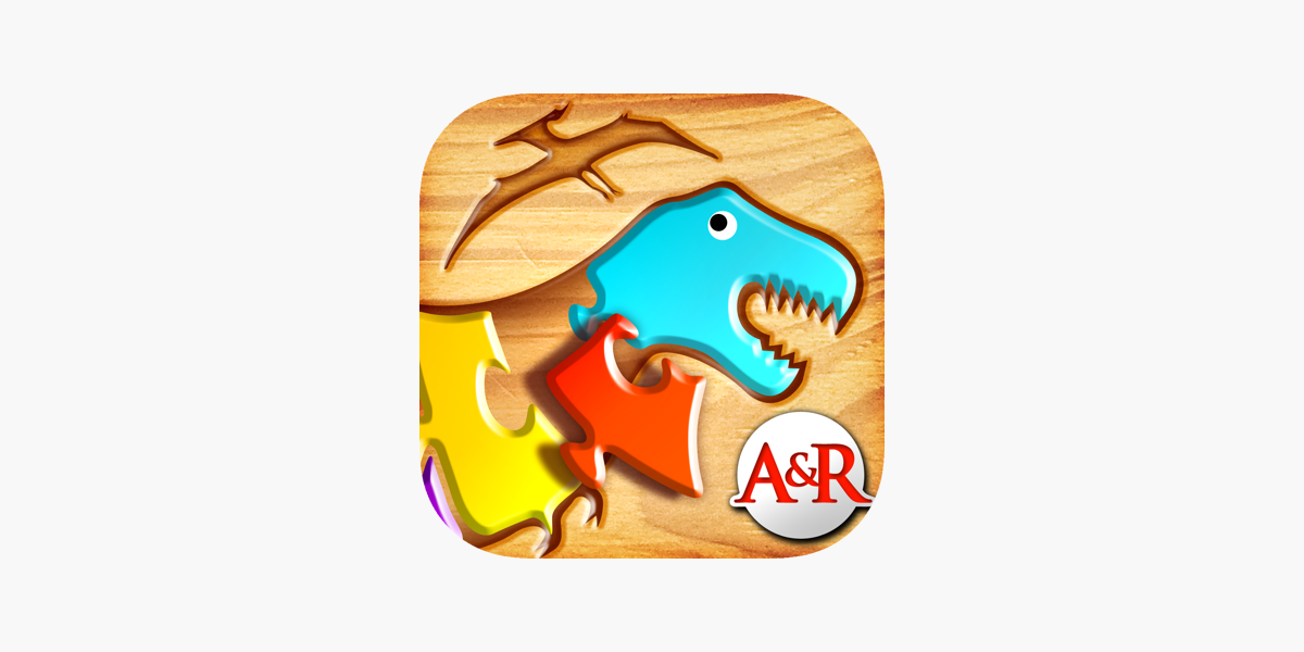 Mes Premiers Puzzles en Bois : les Dinosaures - Un jeu gratuit de Puzzle  pour Enfants pour Apprendre l'Alphabet dans l'App Store