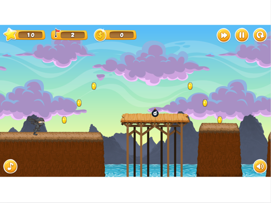 Ninja Kid Run and Jump - Top Running Fun Game iPad screenshot 1 - Games app