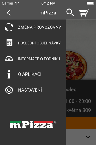 Zanzi Pizzerie Humpolec screenshot 2