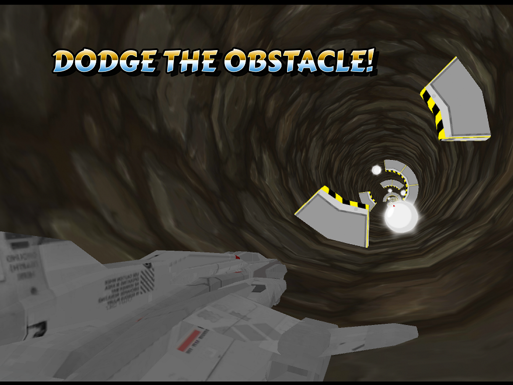 3D Space-Craft Tunnel Force - A Rocket Universe Hovercraft Tunnel Twist screenshot 5