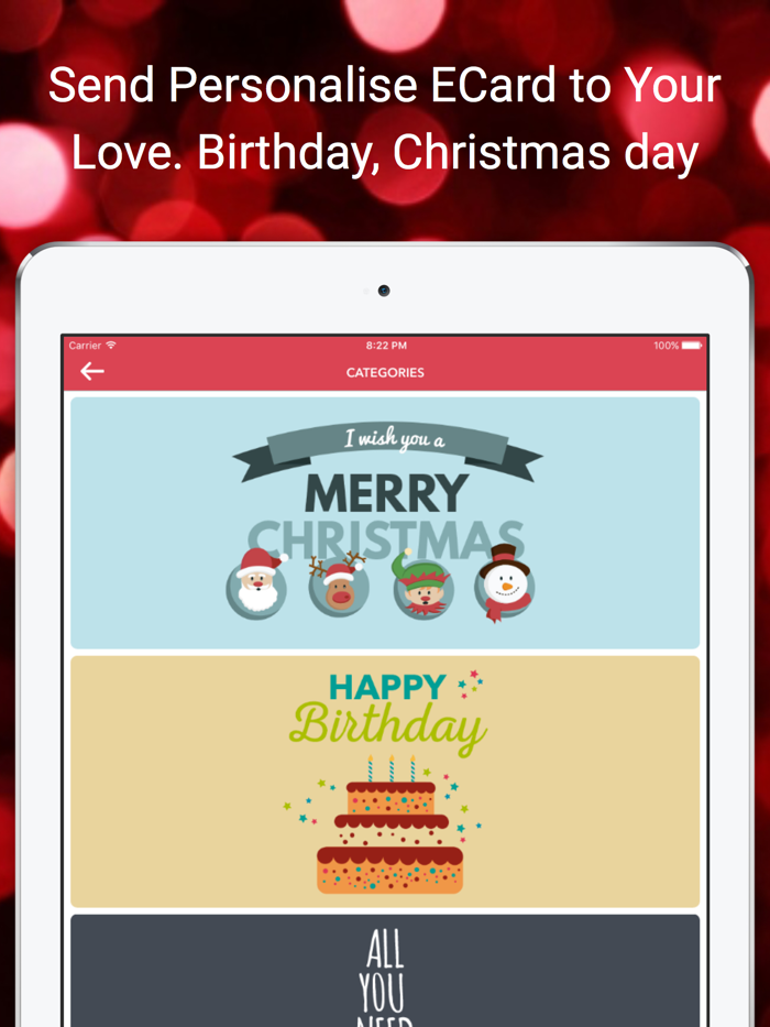 Birthday Card Maker - Photo Personnalisé Cartes Postales Thank you Cards for Special Occasion