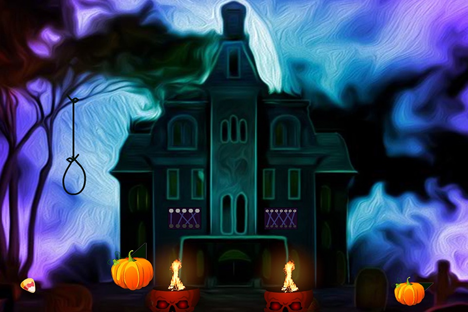Creepy Halloween Graveyard Escape screenshot 4