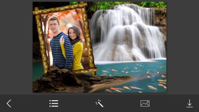Screenshot 4 of Waterfall Photo Frames - Elegant Photo frame for your lovely moments App