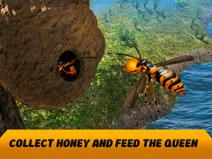 Wasp Life Simulator 3D