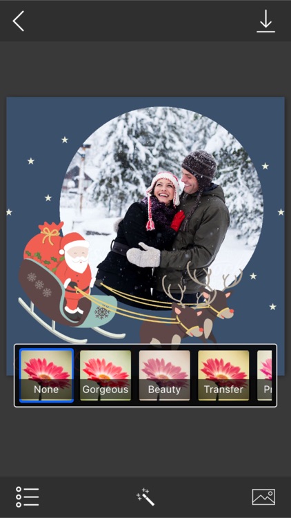 Xmas Photo Frame - Amazing Picture Frames & Photo Editor