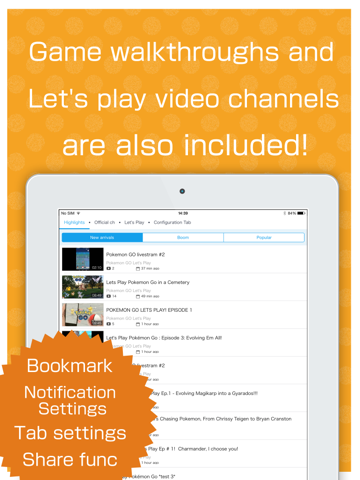 Free Gameplay Video, Walkthroughs, News for Pokémon GO iPad screenshot 3 - Games app