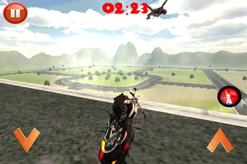 Gunship Bike Rider Ground Force Strike : Tanks Battle Action Games screenshot 4