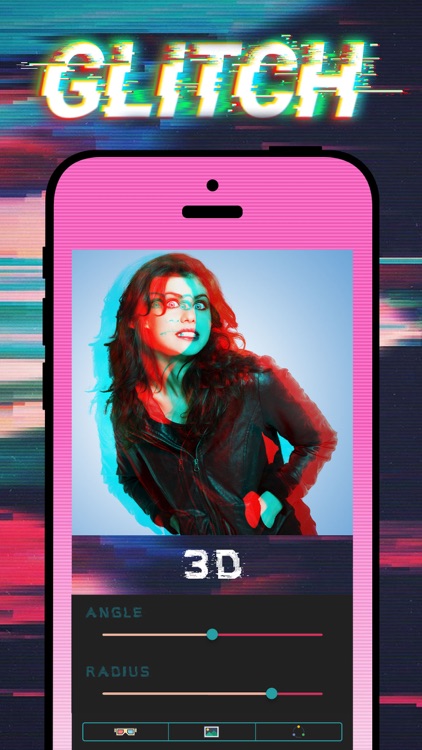 3d effect - 3d filter 3d editor 3d photo editor glitch effect glitch art glitchr screenshot-3