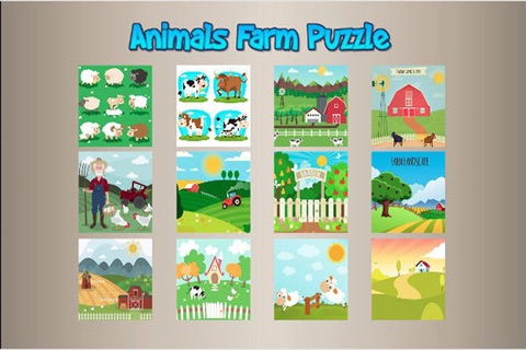 Animals Farm Puzzle screenshot 2