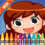 My Little Girl Coloring Book: fun with these coloring pages games free for kids App Contact