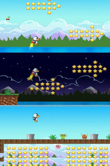 Penguin Run : Penguin games
