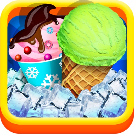 Frozen Yogurt Ice Cream – Crazy dessert & cooking chef game for kids icon