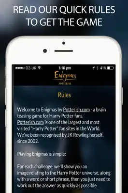 Game screenshot Enigmas by Potterish (for Harry Potter fans) mod apk