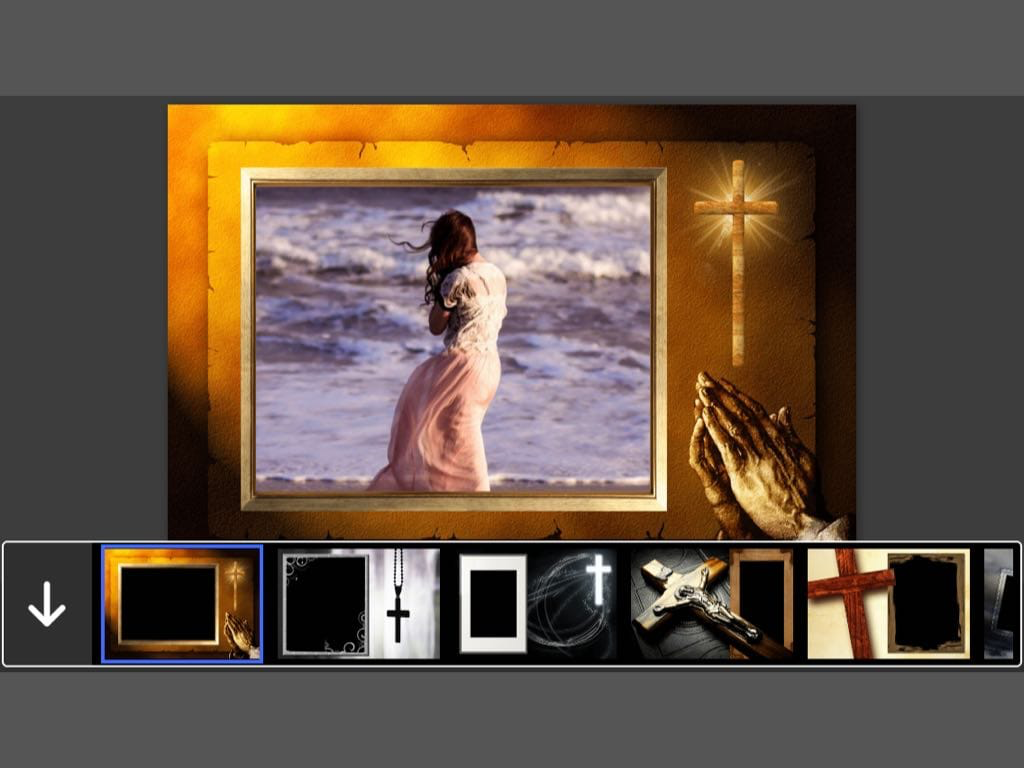 Christian Photo Frame - God Picture Frames & Photo Editor