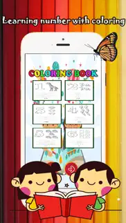 123 coloring book for children age 1-10: games free for learn to write the spanish numbers and words while coloring with each coloring pages iphone screenshot 3