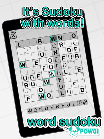 Screenshot #4 pour Word Sudoku by POWGI