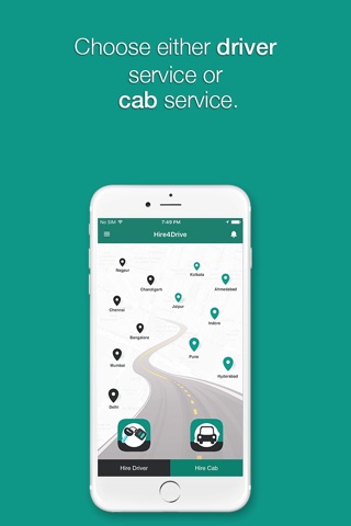 Hire4Drive - Hire Car Driver & Cabs your Doorstep screenshot 2