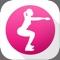 7 minute legs workout app for stretching exercises and physical fitness