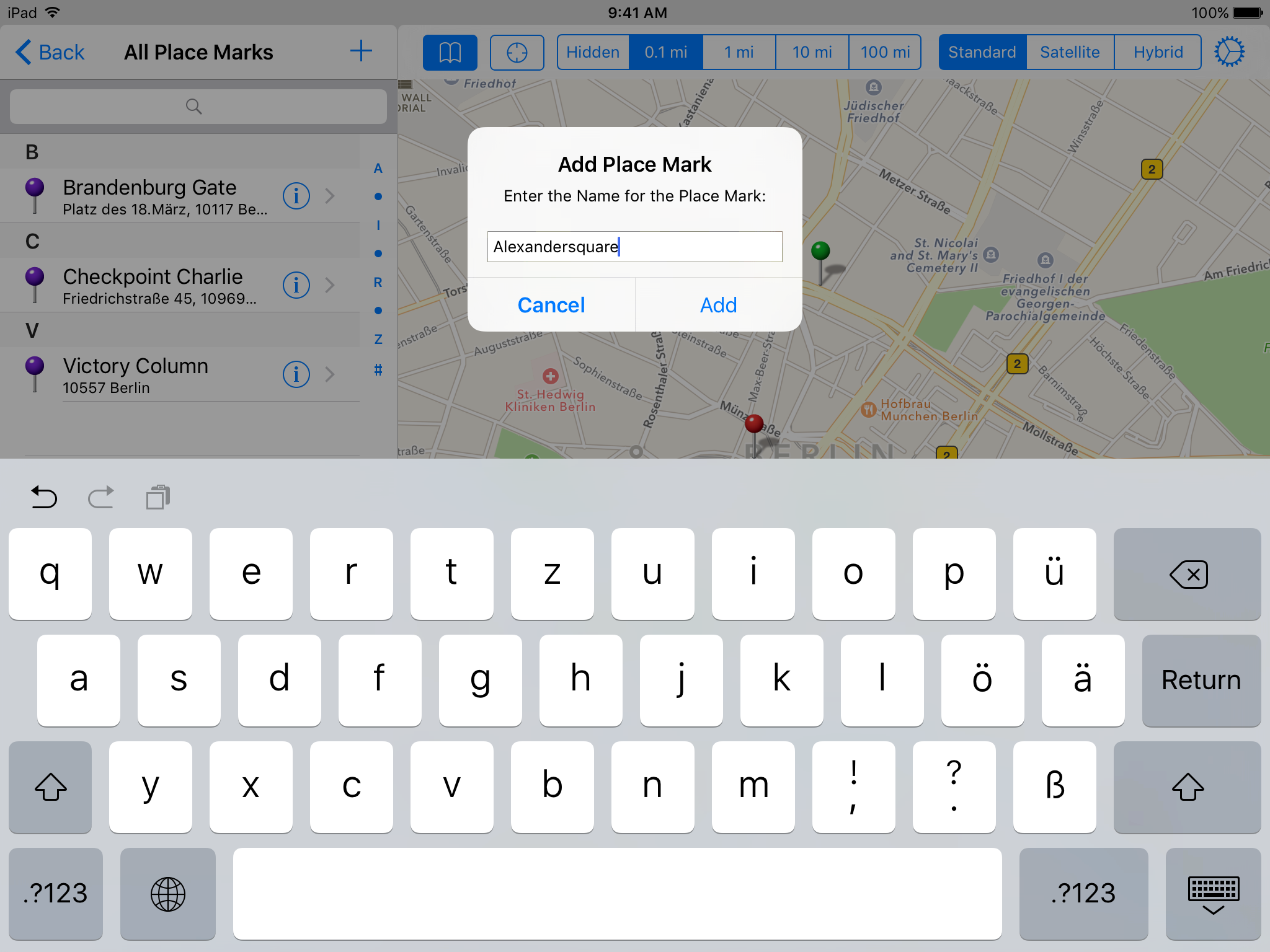 AB Contact Map screenshot 8