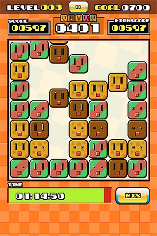 Cookies - Retro Style Puzzle screenshot 2