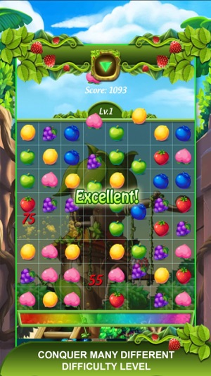 鑽石遊戲 Fruit Farm: Match 3 Games(圖2)-速報App