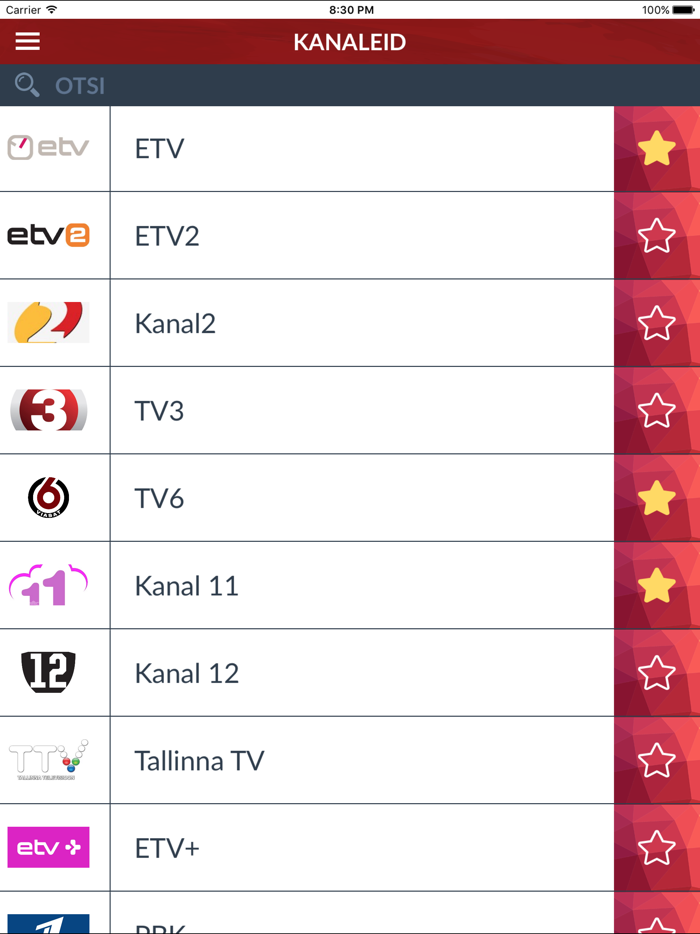 Telekava Eestis • täna ja nüüd TV-kavad EE