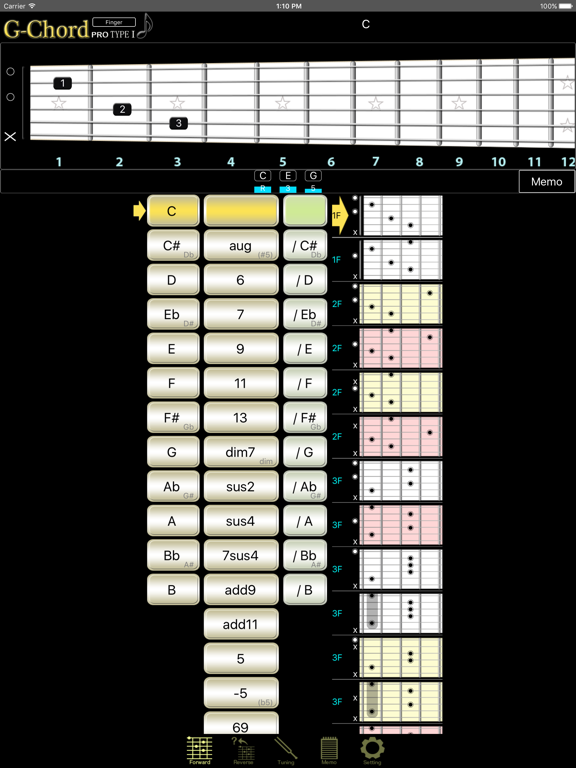Screenshot #4 pour G-Chord Pro