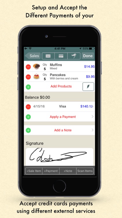 Ring It Up: Invoicing POS for iPhone screenshot-3