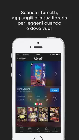 Game screenshot Novel Comix hack