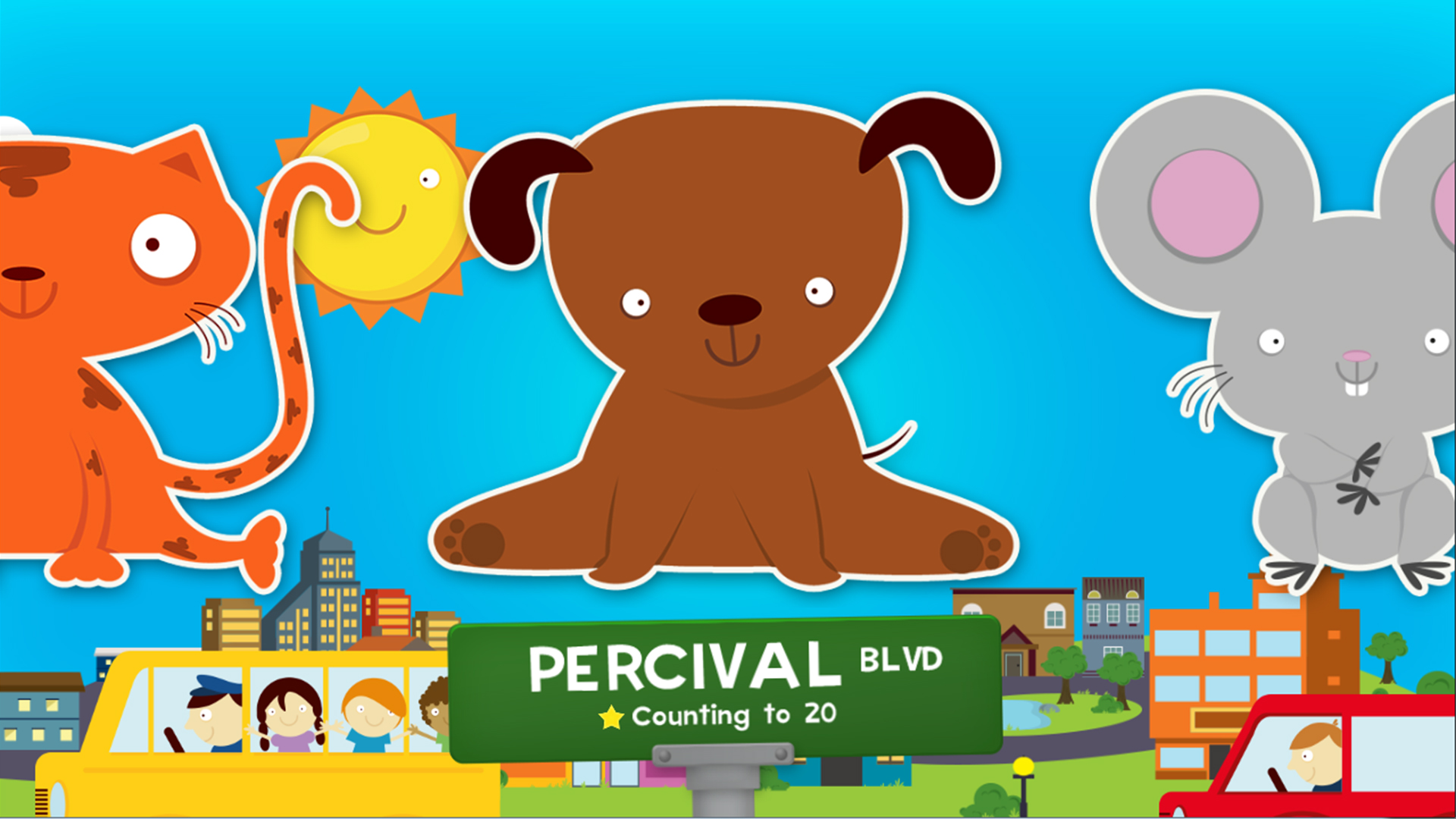 Animal Math Kindergarten Games