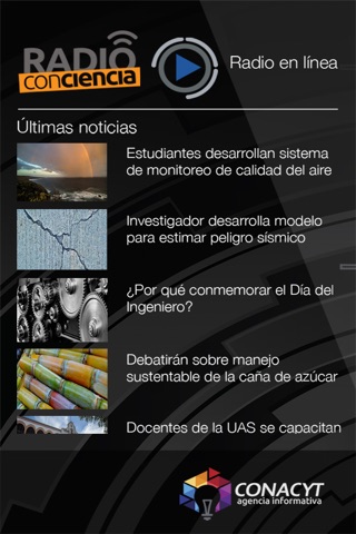 Radio con Ciencia screenshot 2