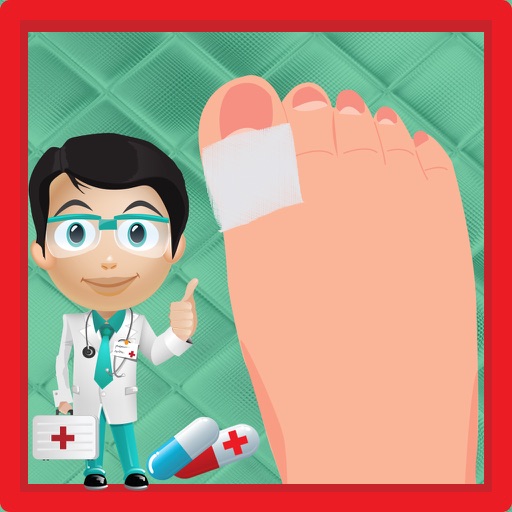 Princess Toe Surgery - Crazy doctor care and foot surgeon game for kids Icon