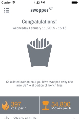 swopper FIT App screenshot 2