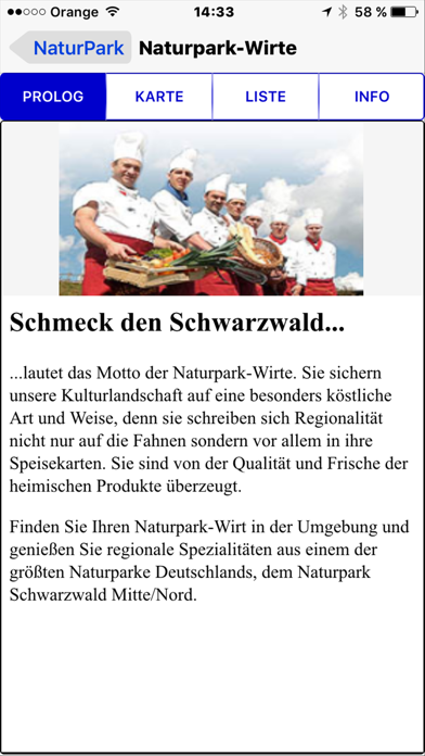 Screenshot #2 pour Naturpark-Genuss-App