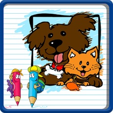 Activities of Pets Coloring Book