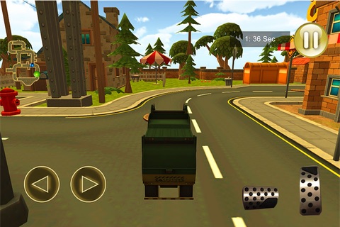 Garbage Truck 3D Simulator screenshot 4