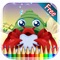 Icon Sea Animal Coloring Book - Drawing and Painting Colorful for kids games free