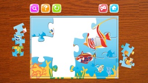Underwater Puzzle – Sea and Ocean Animals Jigsaw Puzzles for Kids and Toddler - Preschool Learning Games screenshot #3 for iPhone
