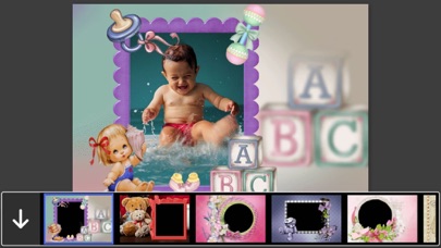Screenshot #1 pour Baby Photo Frames - Creative Frames for your photo