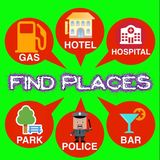 Find Places : Hotel, Restaurant , Gas , ATM ... ( Everything Near You )