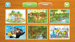 Game screenshot Animals Jigsaw Puzzles – Puzzle Game Free for Kids and Toddler - Preschool Learning Games apk