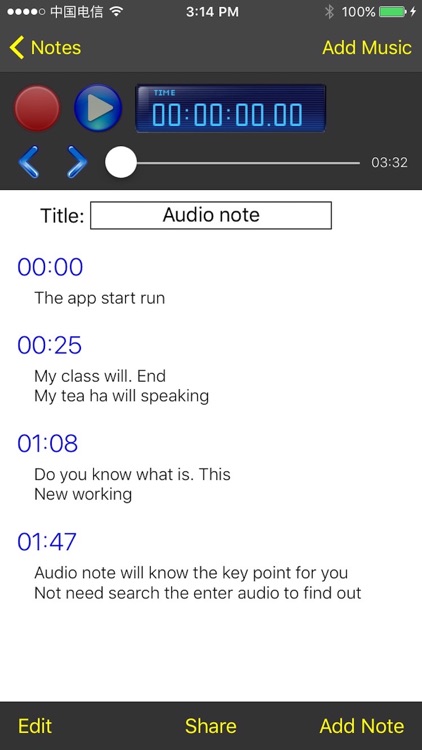 Meeting Lecture & Voice Audio Notes Record