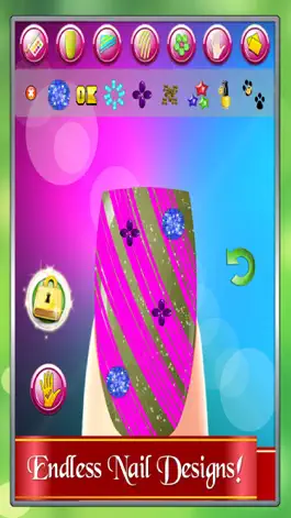 Game screenshot Nail Polish Designs Studio Makeover for Girls Free Games apk