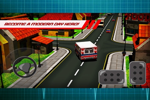 Emergency Ambulance Driver Simulator: Modern Day Hero screenshot 2
