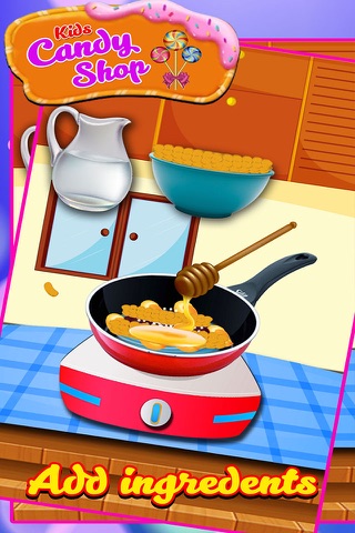 Kids Candy Shop – Make sweet dessert in this cooking mania game for kids screenshot 4