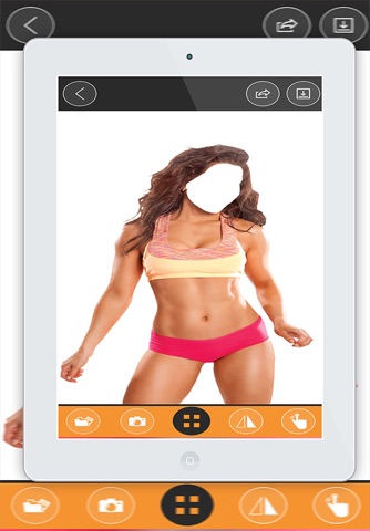 Fitness Girl  Body Photo montage App-Woman Body builder PHoto Montage screenshot 4