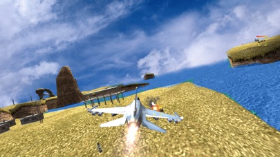 Screenshot #1 pour F16 Jet Air Battle Dogfight